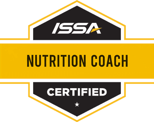 ISSA Nutrition Coach, certified